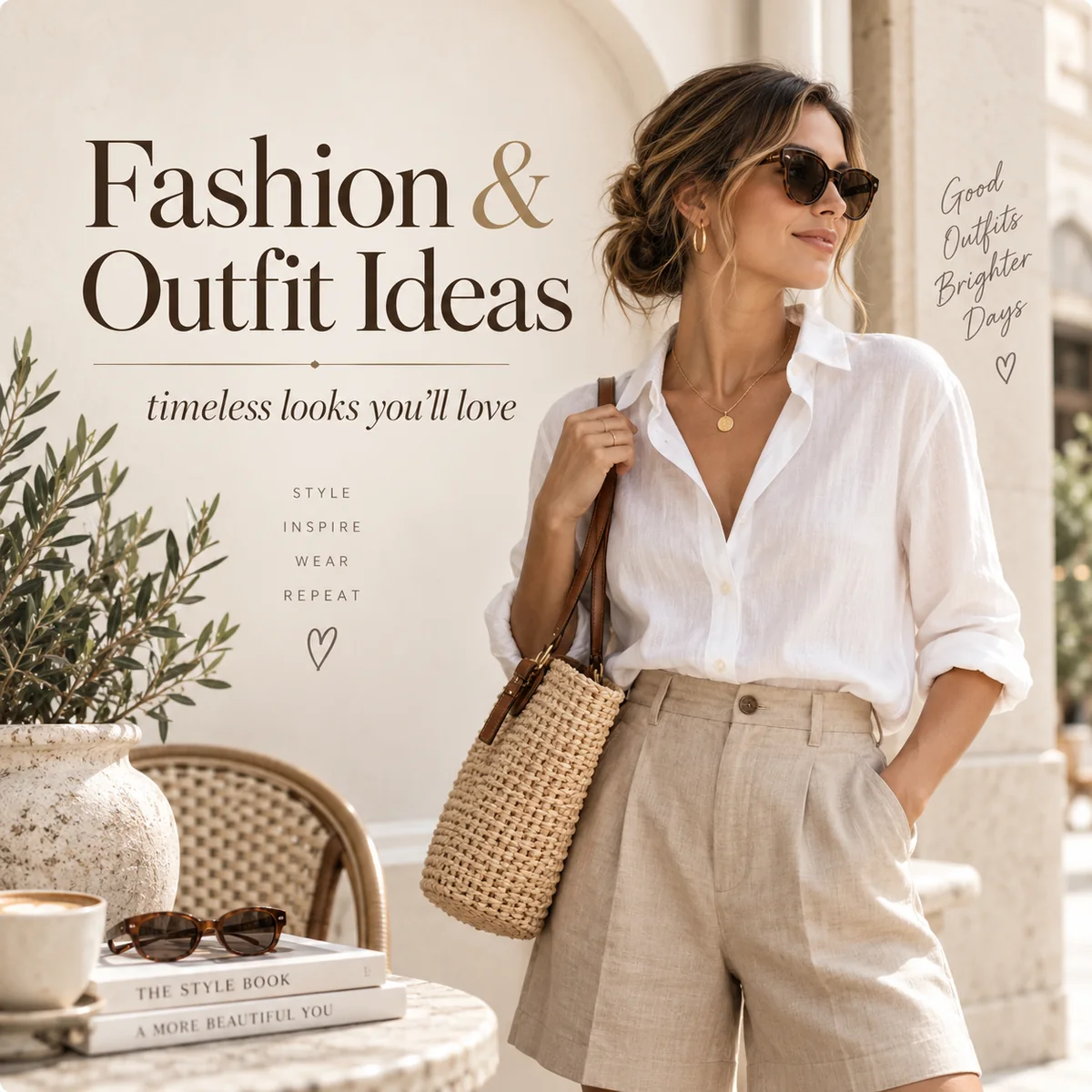 Fashion and Outfit Ideas Pinterest board cover
