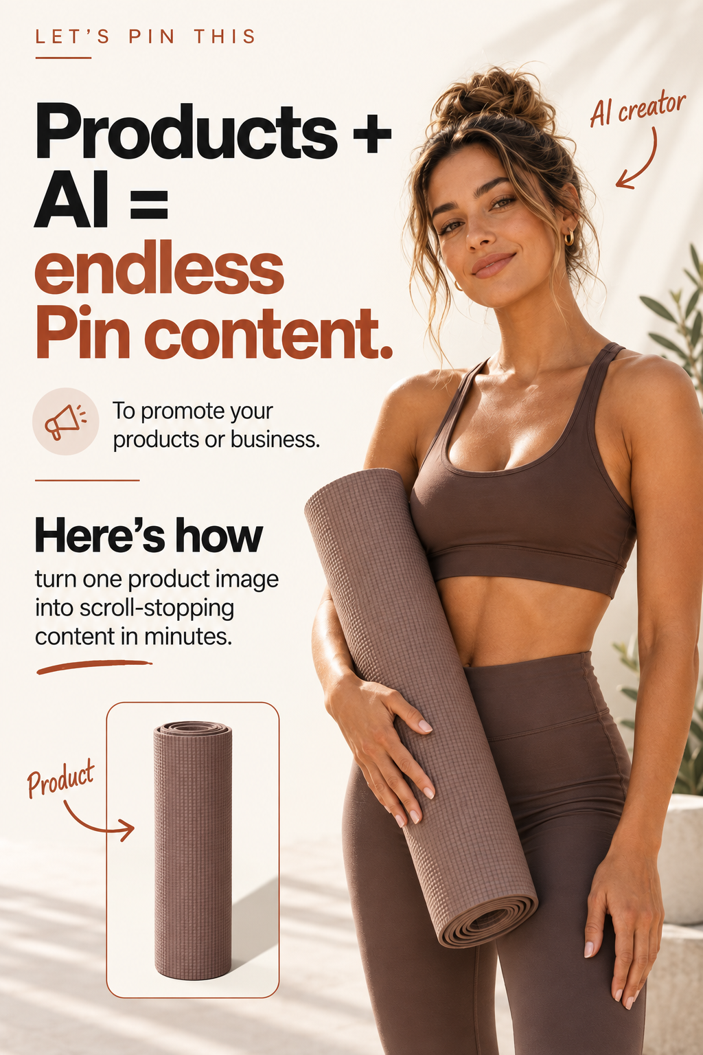 Products plus AI pin content
